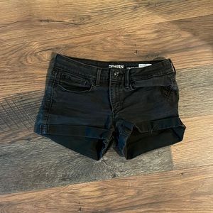 black american eagle shorts
